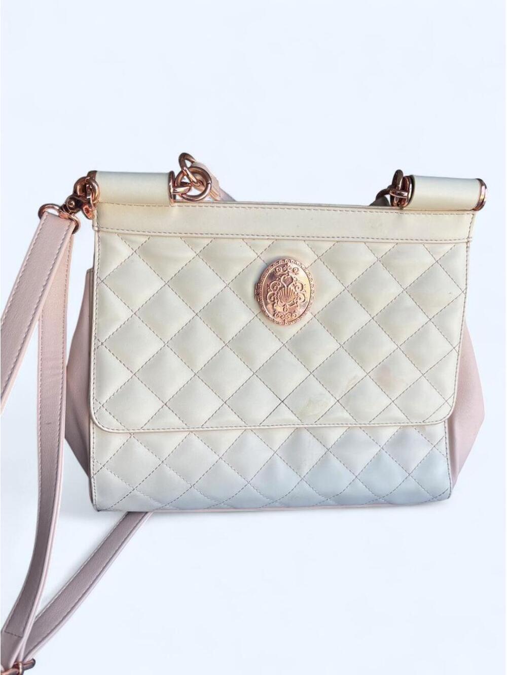 Disney Loungefly cream and pink crossbody bag #loungewear #disney